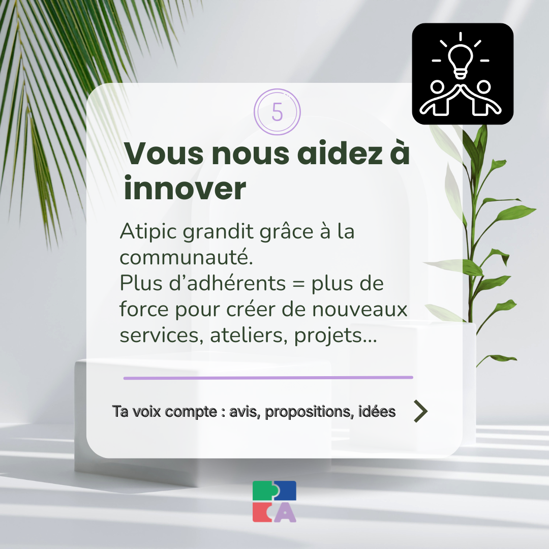 Atipic grandit grâce à la ommunauté - l'engagement