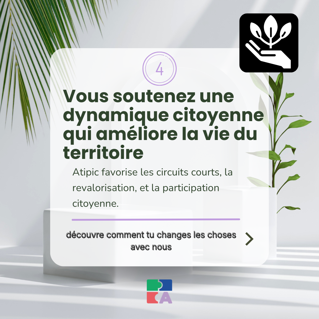 Une dynamique citoyenne en adhérent