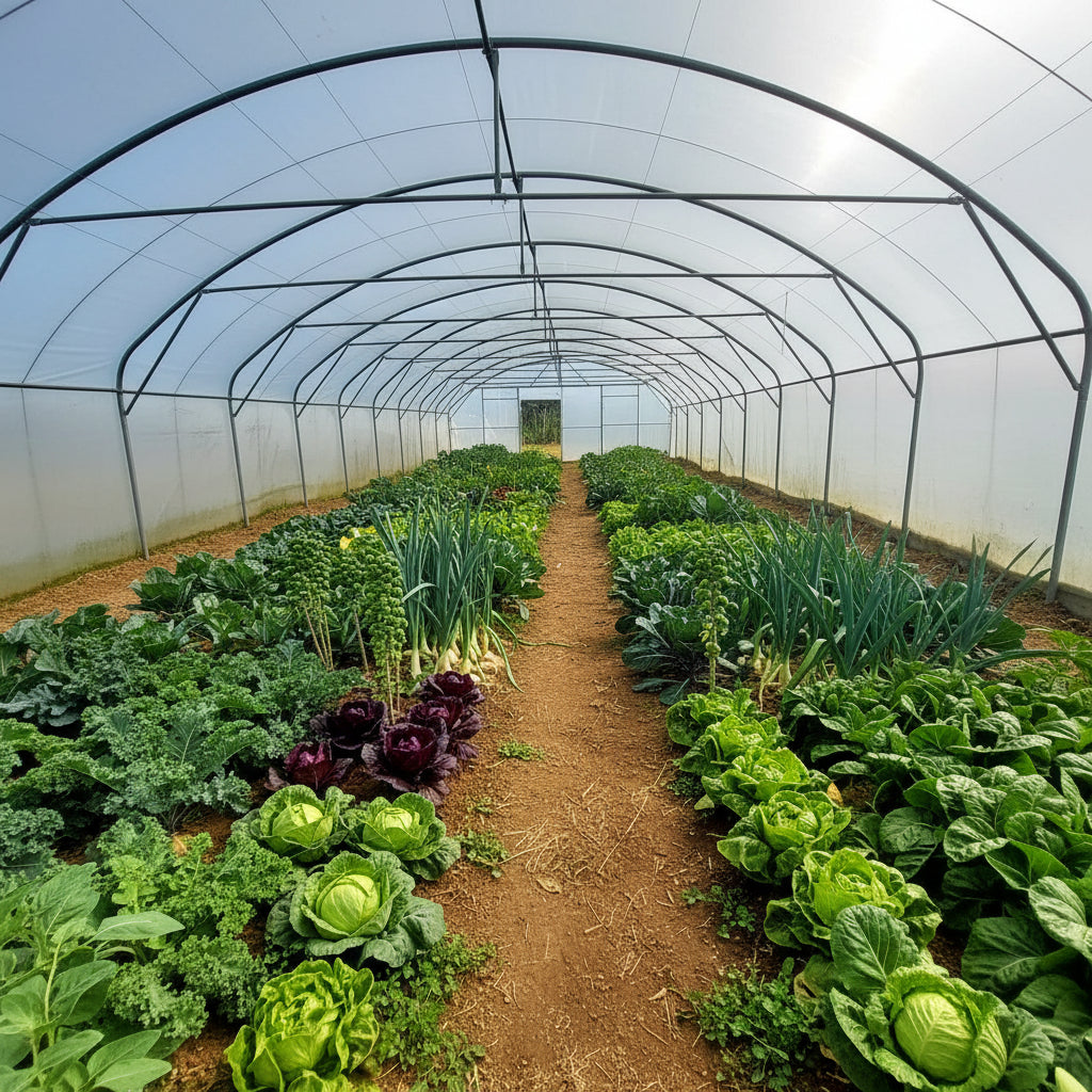 Récolte de légumes issus du maraîchage bio chez Atipic